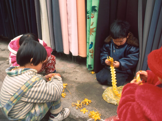 China-Kinder-basteln